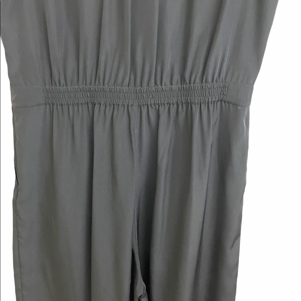 Halogen Button Front Size Small Black Jumpsuit - image 5